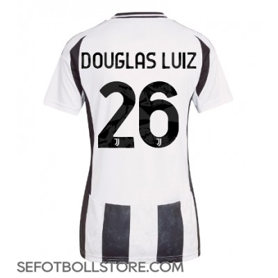 Juventus Douglas Luiz #26 Replika Hemmatröja Dam 2024-25 Kortärmad Juventus Douglas Luiz #26 Replika Hemmatröja Dam 2024-25 Kortärmad